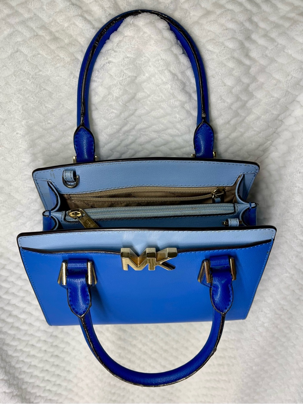 Michael Kors Mott Medium Satchel, Crossbody Strap Included, Good Condition - Picture 3 of 8